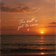 Song cover with the phrase: the best is yet to come
